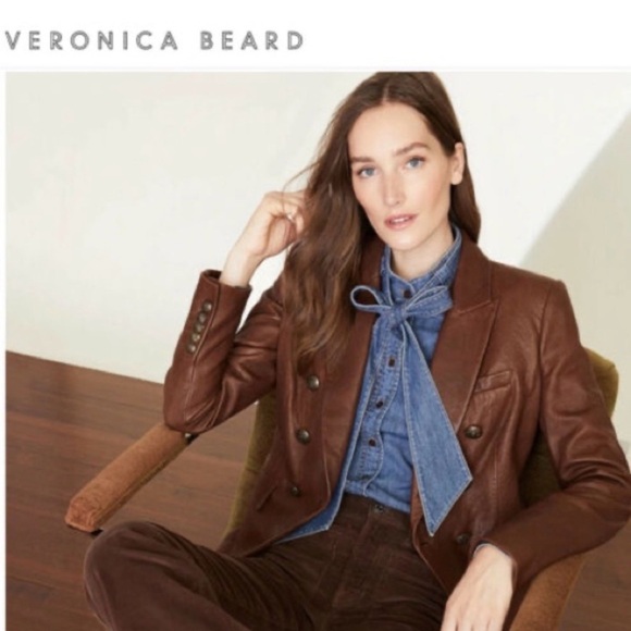 Veronica Beard
Miller Leather Dickey Jacket
NWT
SIZE 12 - Picture 7 of 15